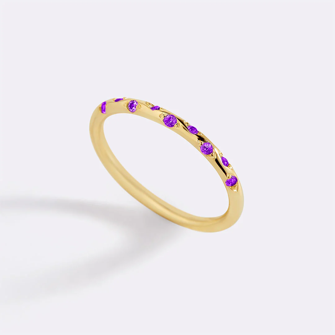 Dainty Constellation Birthstone Ring - Image 39