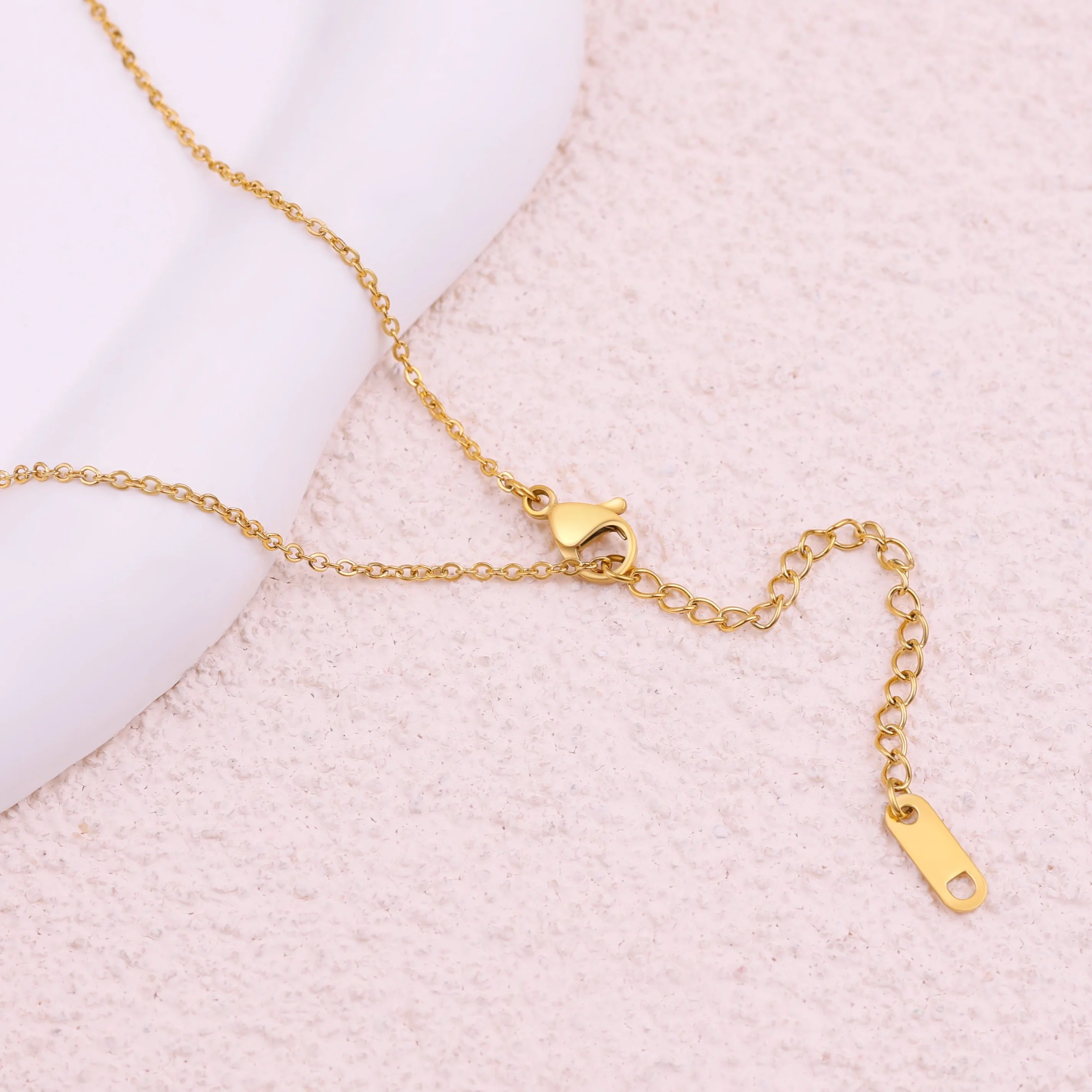 Dainty Birthstone Heart Necklace - Image 7