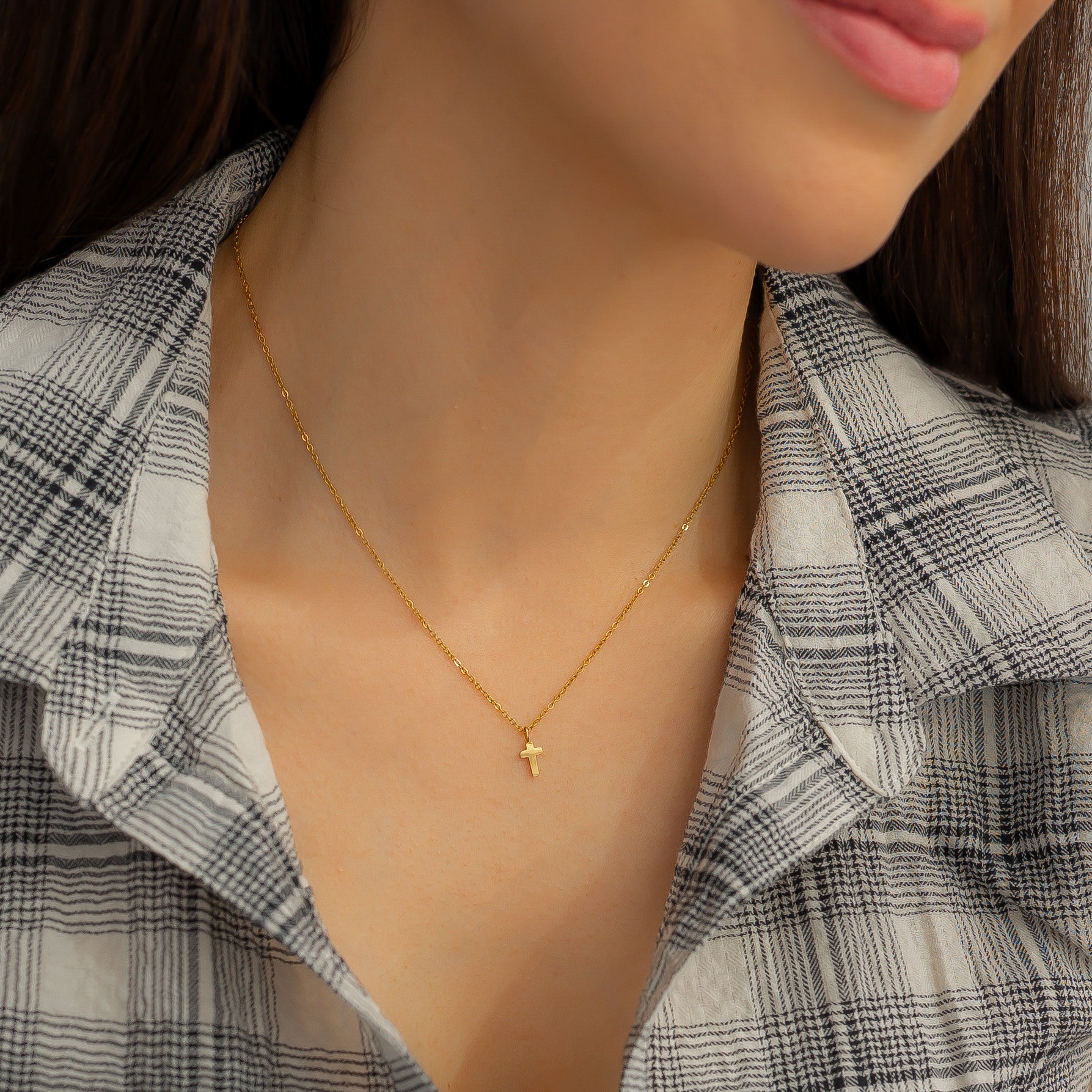Dainty Cross Pendant - Image 16