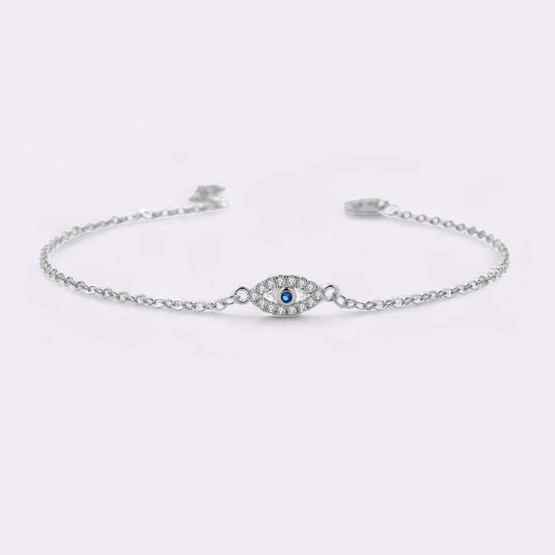 Dainty Evil Eye Charm Bracelet - Image 29