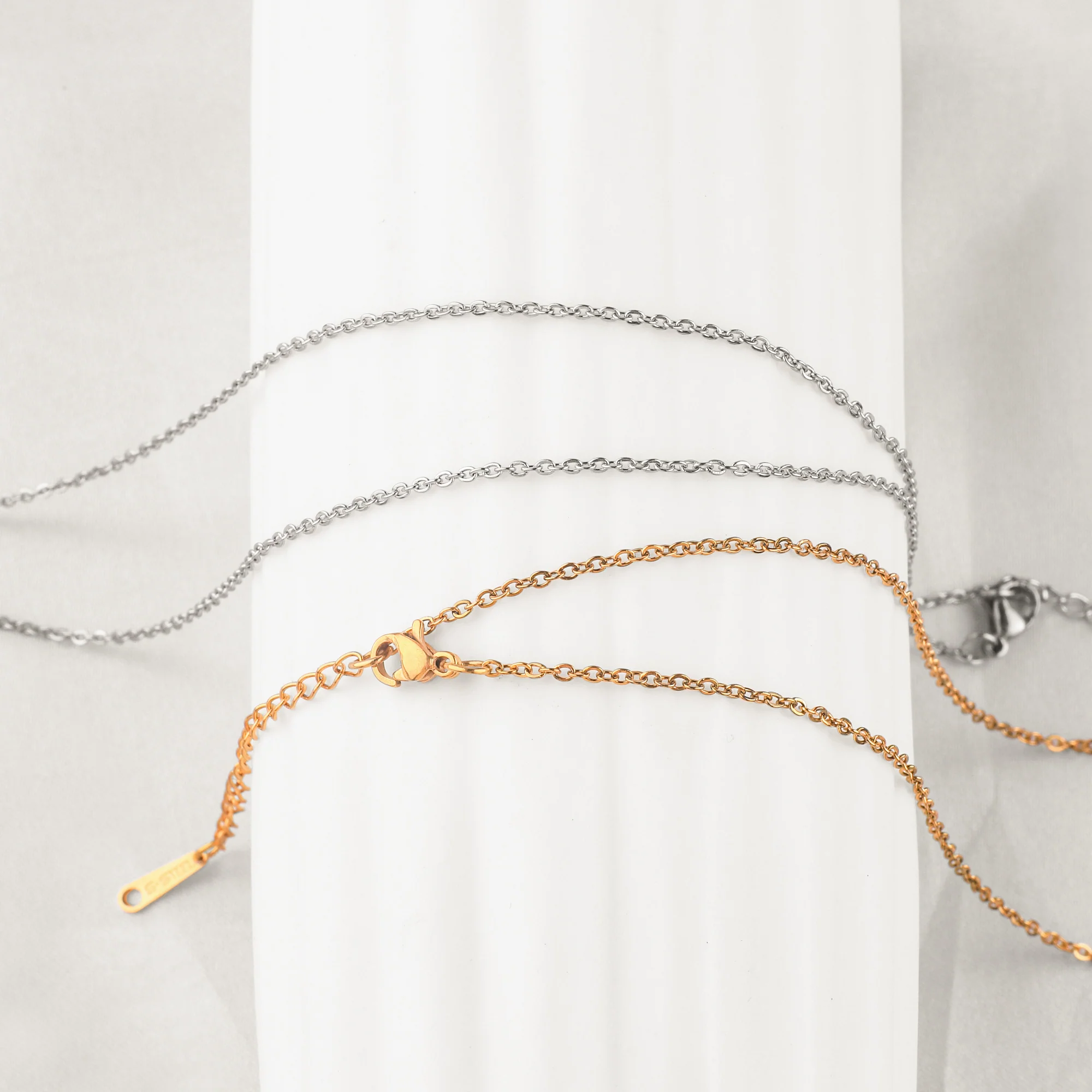 Dainty Heart Initial Necklace - Image 6