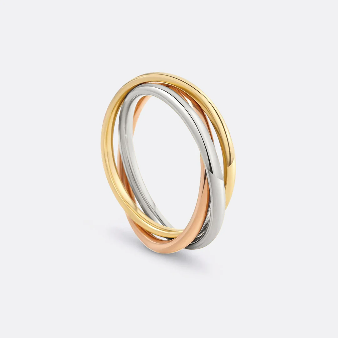 Dainty Interlocking Fidget Ring - Image 38