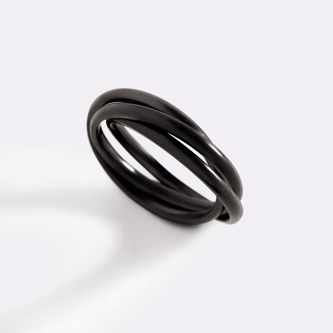 Dainty Interlocking Fidget Ring - Image 41