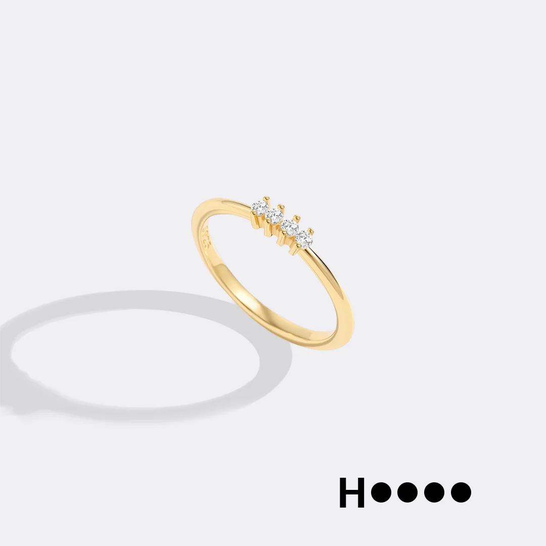Dainty Personalized Morse Code Ring - Image 12