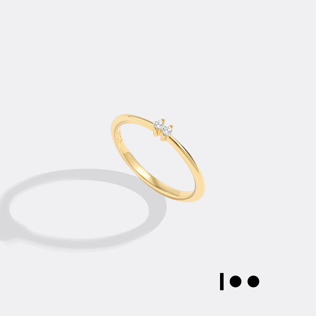 Dainty Personalized Morse Code Ring - Image 13