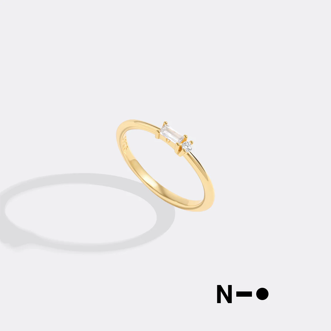 Dainty Personalized Morse Code Ring - Image 18
