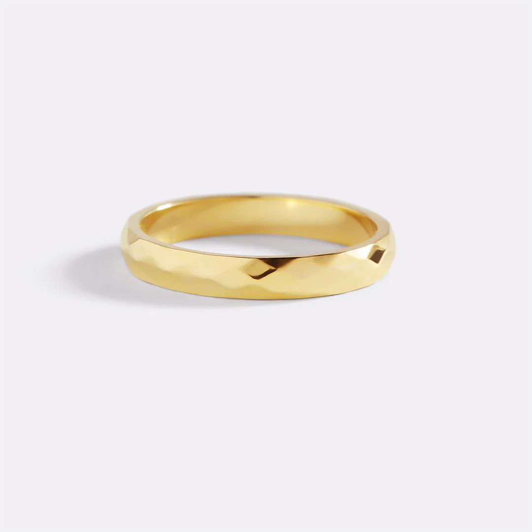 Delicate Hammered Band - Image 14