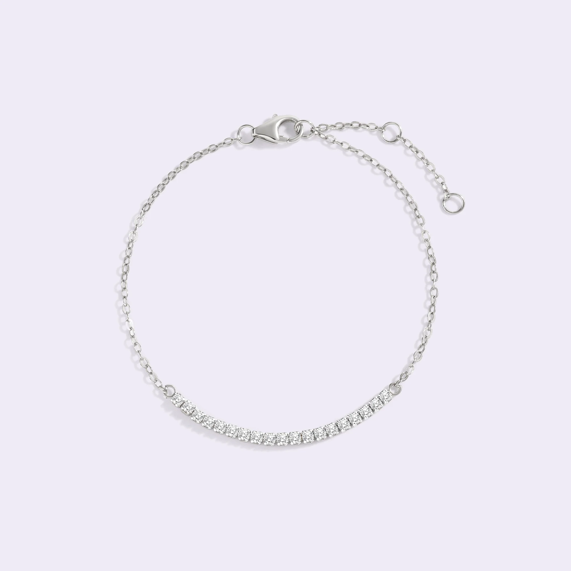 Diamond Bar Bracelet - Image 6