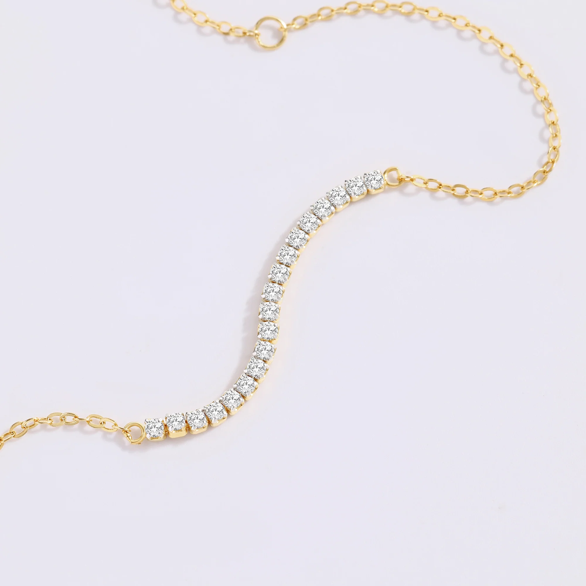 Diamond Bar Bracelet - Image 8