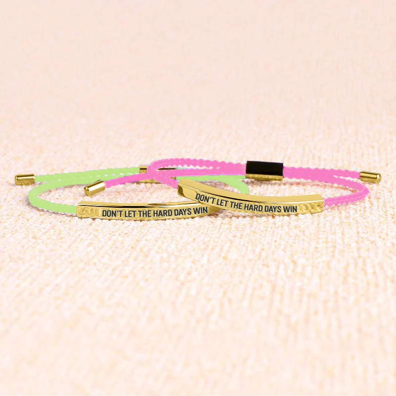 Don't Let The Hard Days Win Inspire Bracelet - Image 14