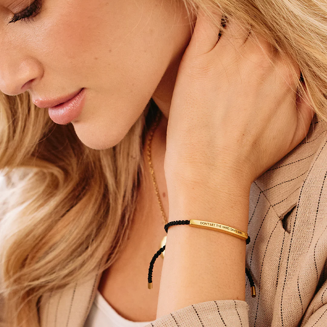 Don't Let The Hard Days Win Inspire Bracelet - Image 48