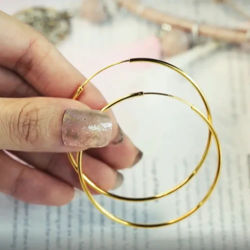 Endless Hoop Earrings - Image 12