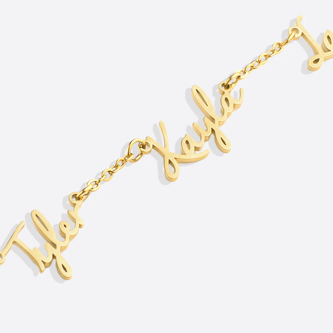 Fairy Multiple Name Necklace | Add Up to 4 Names - Image 92