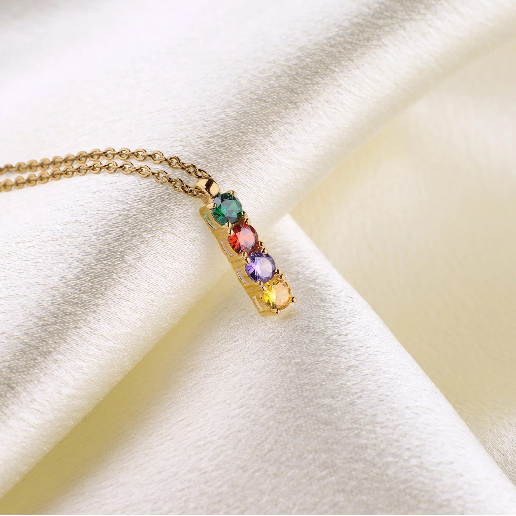 Family Birthstone Necklace - Image 13