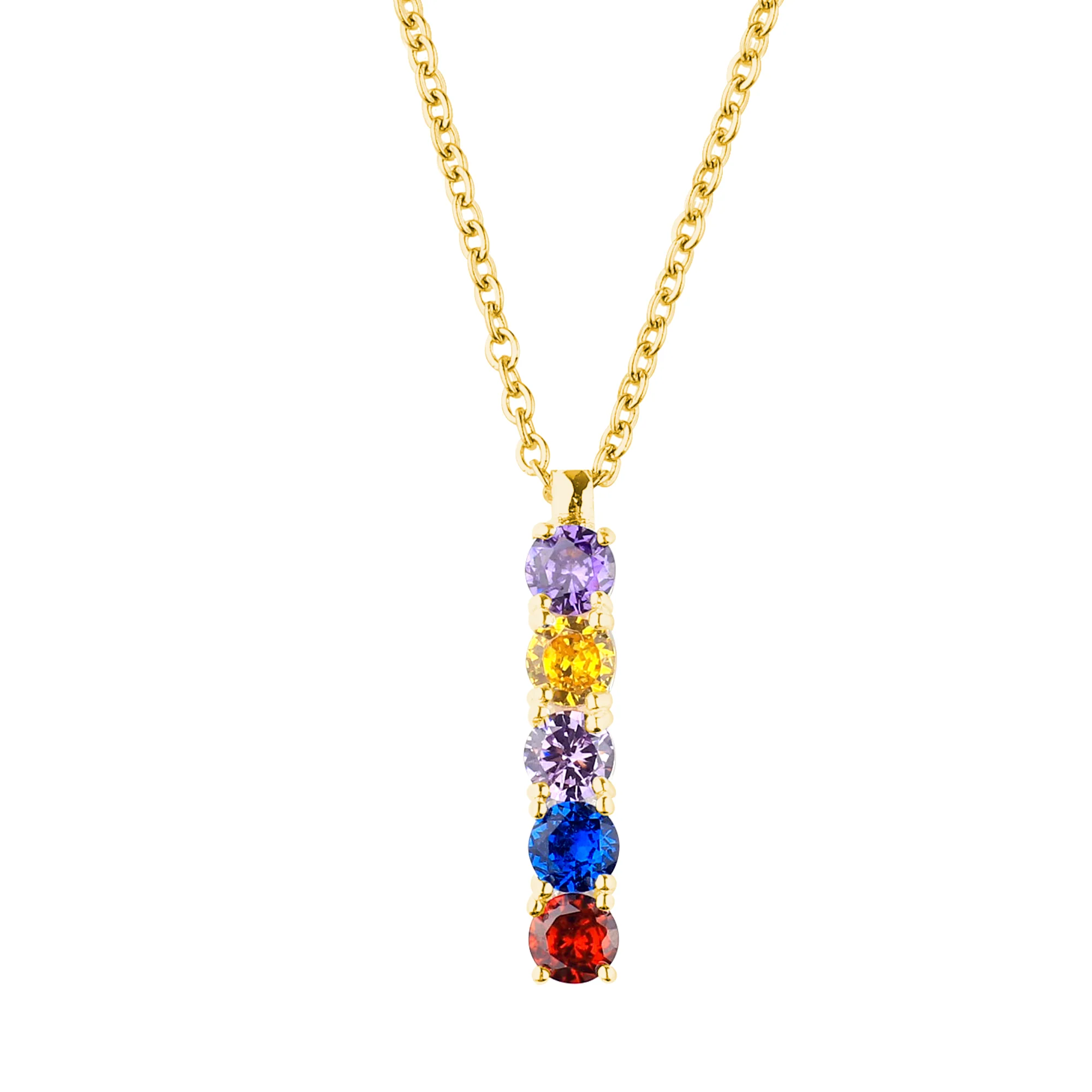 Family Birthstone Necklace - Image 3