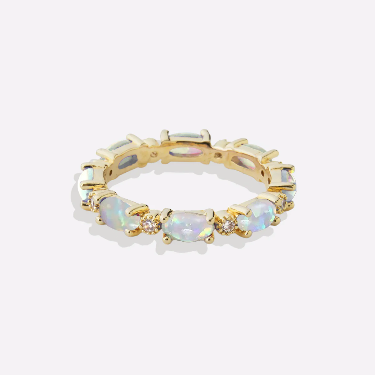 Eternity Fire Opal Ring - Image 30