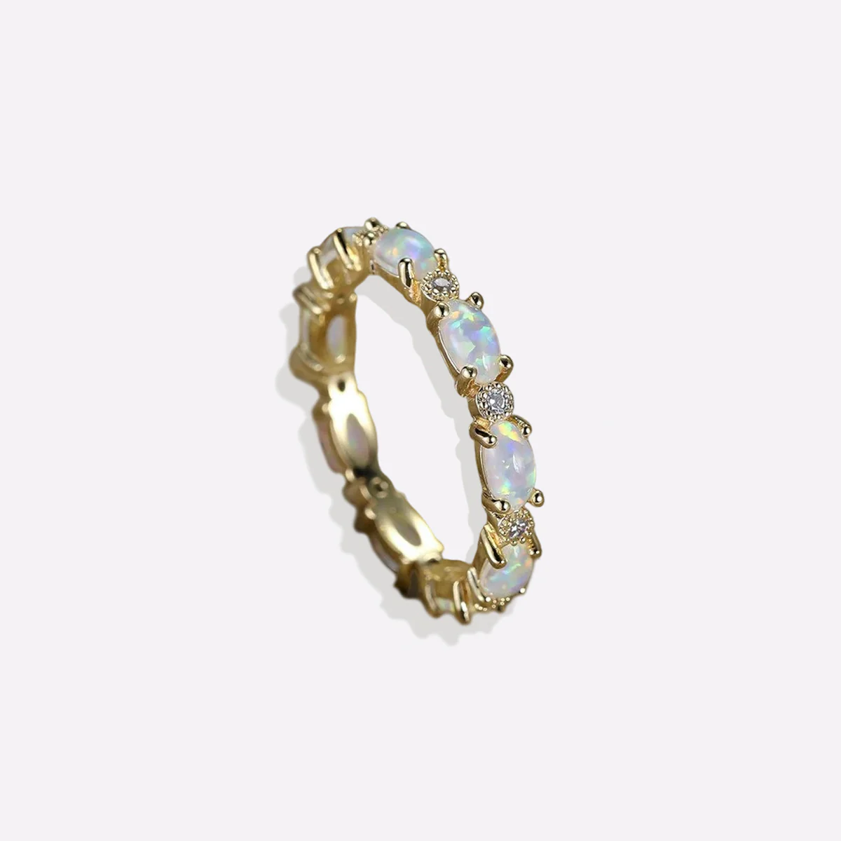 Eternity Fire Opal Ring - Image 32