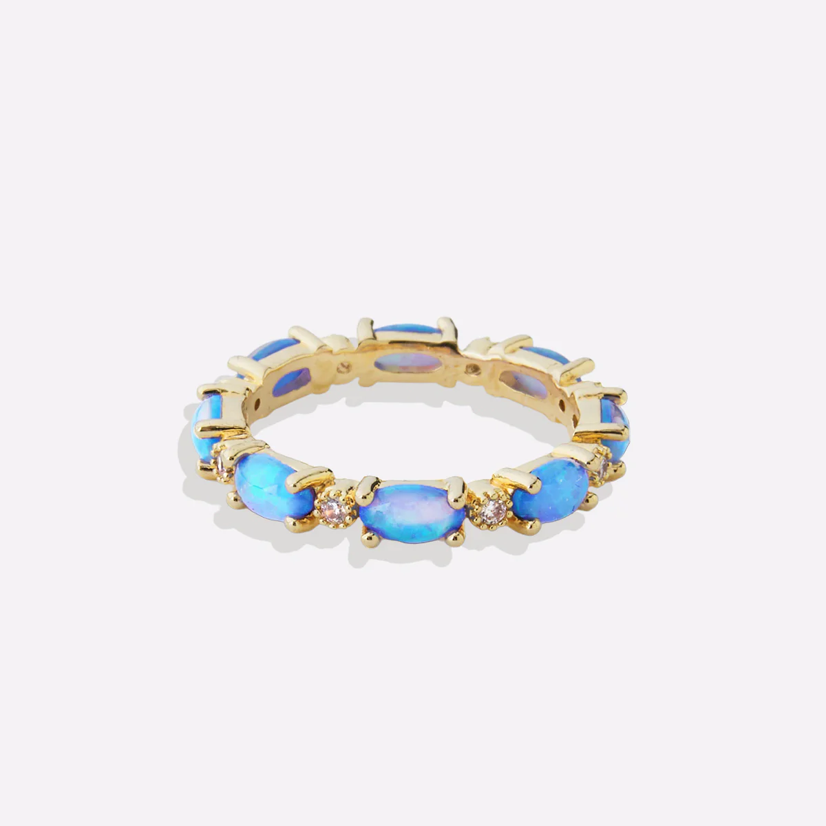 Eternity Fire Opal Ring - Image 36