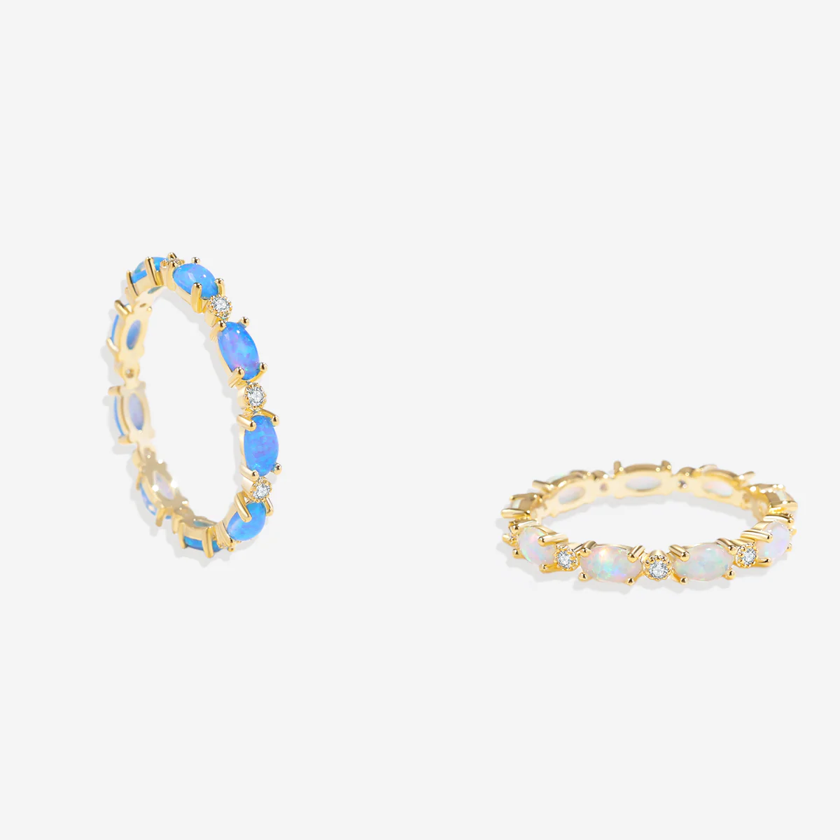 Eternity Fire Opal Ring - Image 48