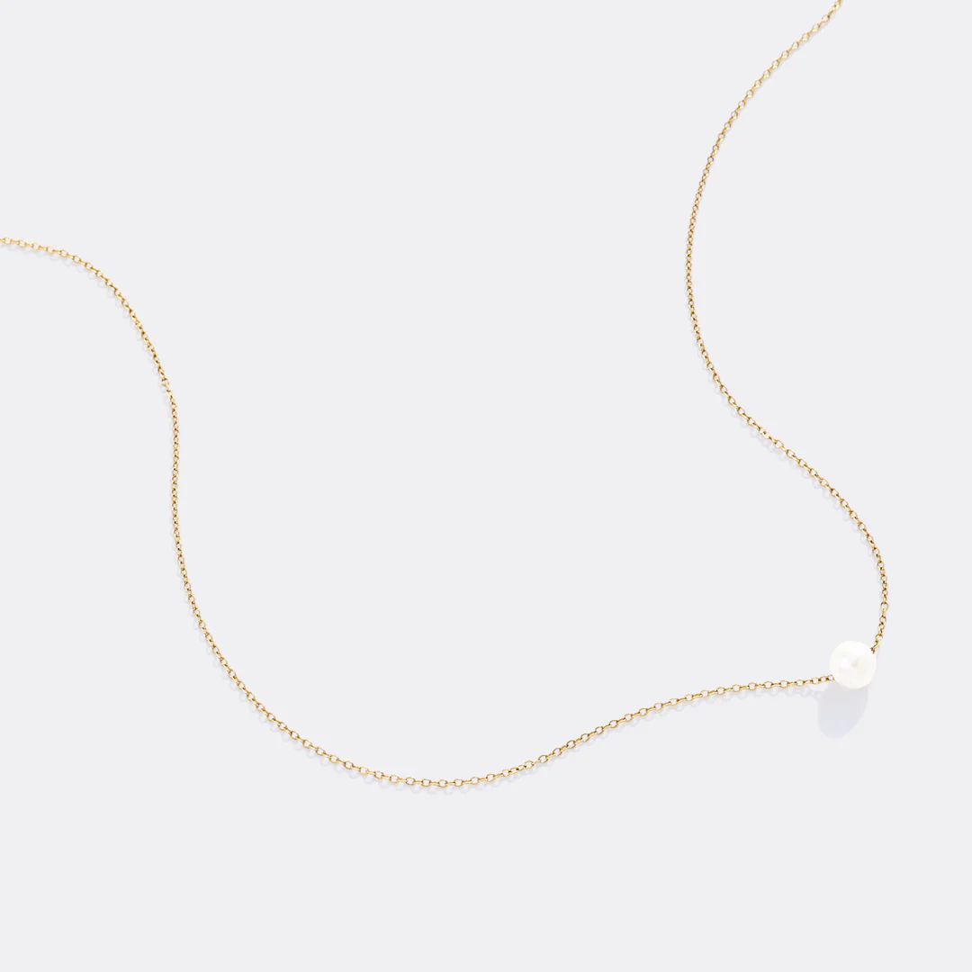 Floating Pearl Necklace - Image 5