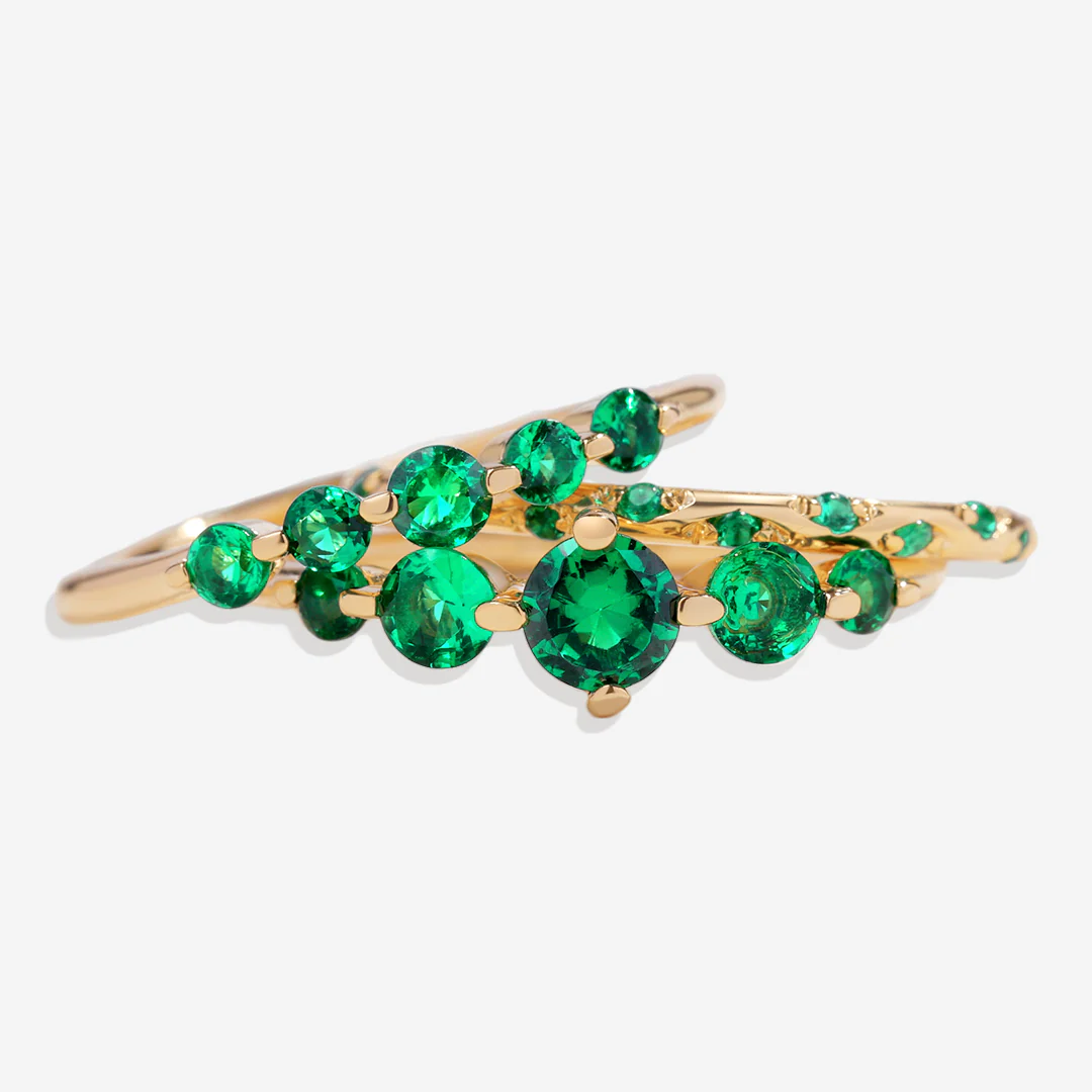 Birthstone Stacking Ring Set - Image 25
