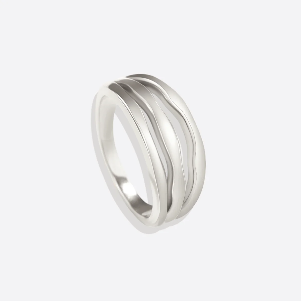Gold Triple Ring - Image 10