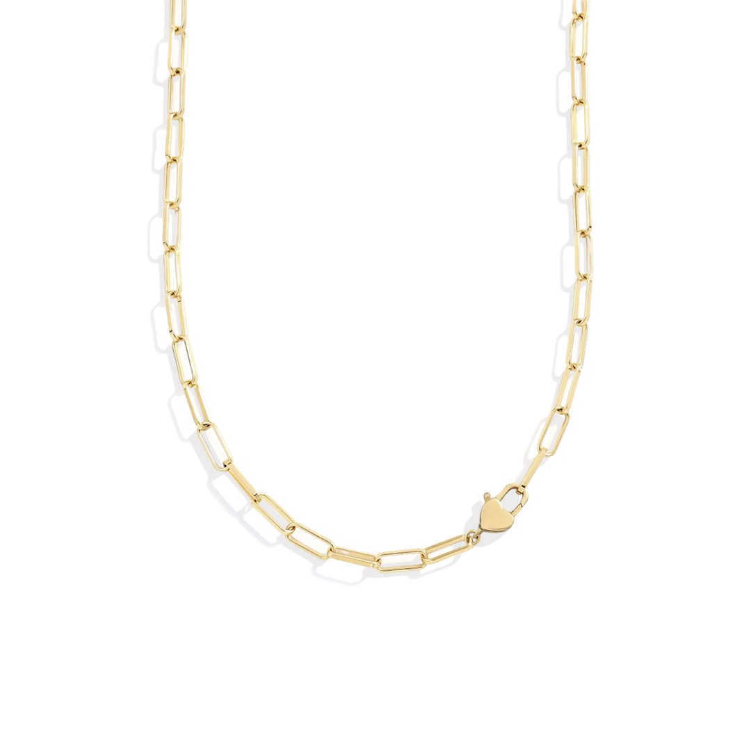 Heart Padlock Necklace