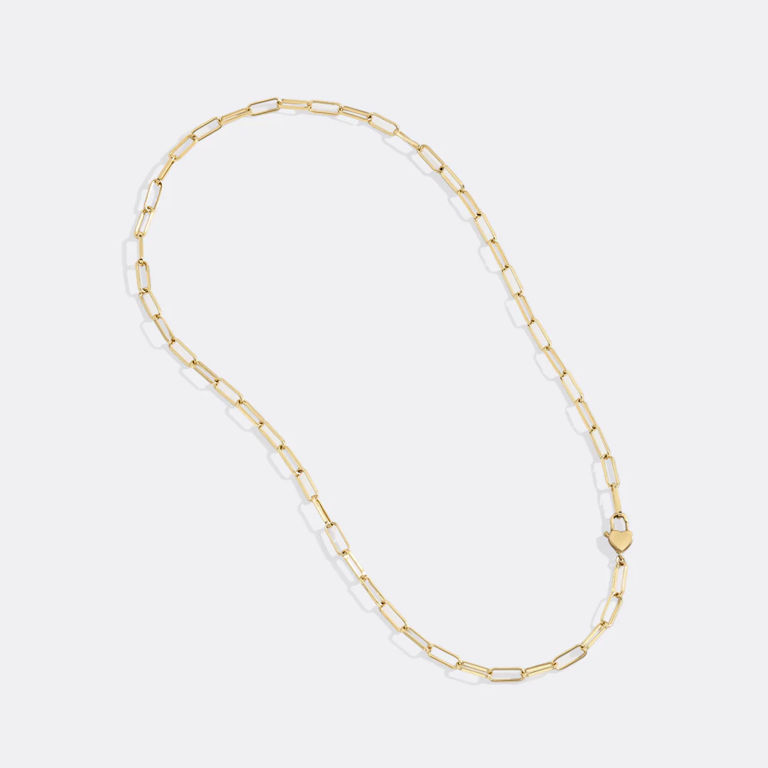 Heart Padlock Necklace - Image 6