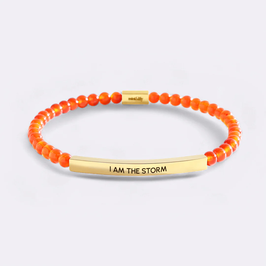 I Am The Storm Beaded Inspire Bracelet - Image 14