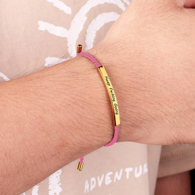 Keep Fcking Going Inspire Bracelet - Image 7