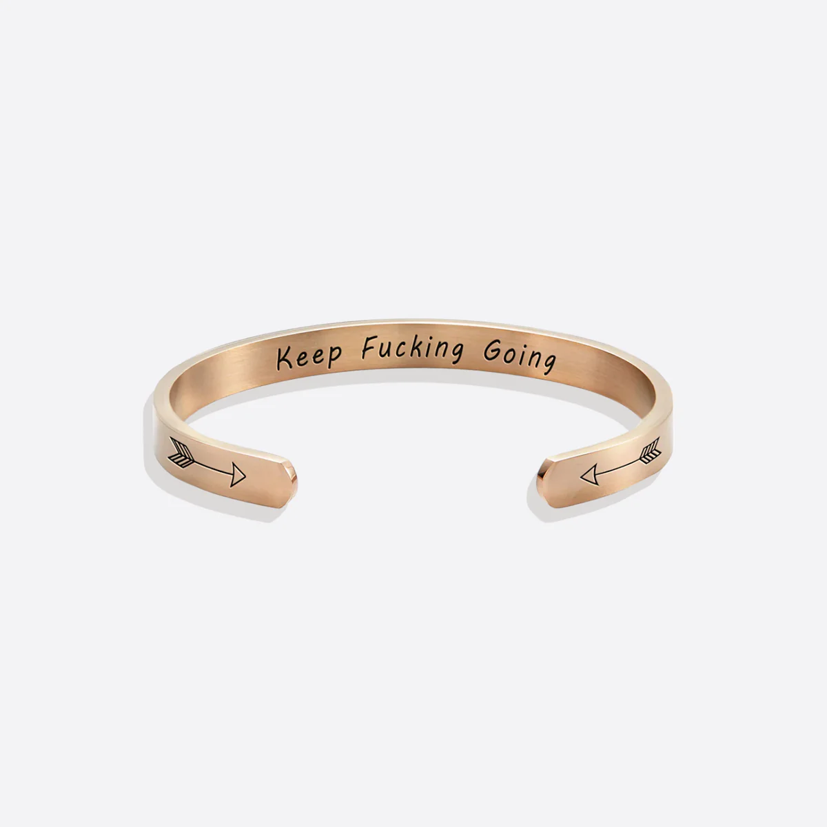 Keep Fucking Going Personalizable Cuff Bracelet - Image 35