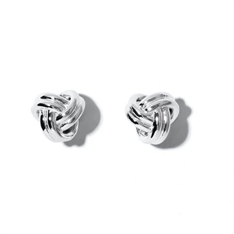 Love Knot Stud Earrings - Image 7