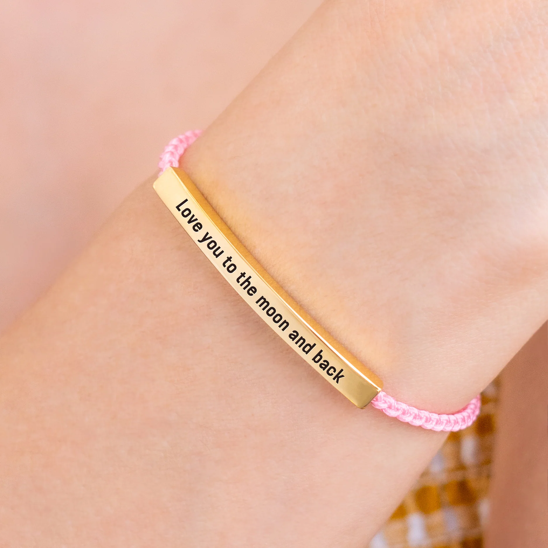 Love you to the moon and back Inspire Bracelet - Image 5