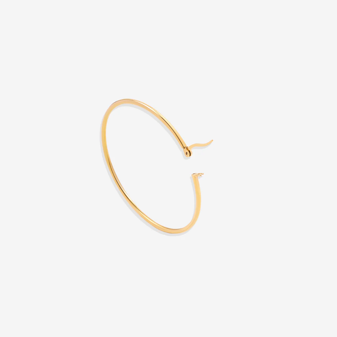Lynette Large Hoop Earrings - Image 12