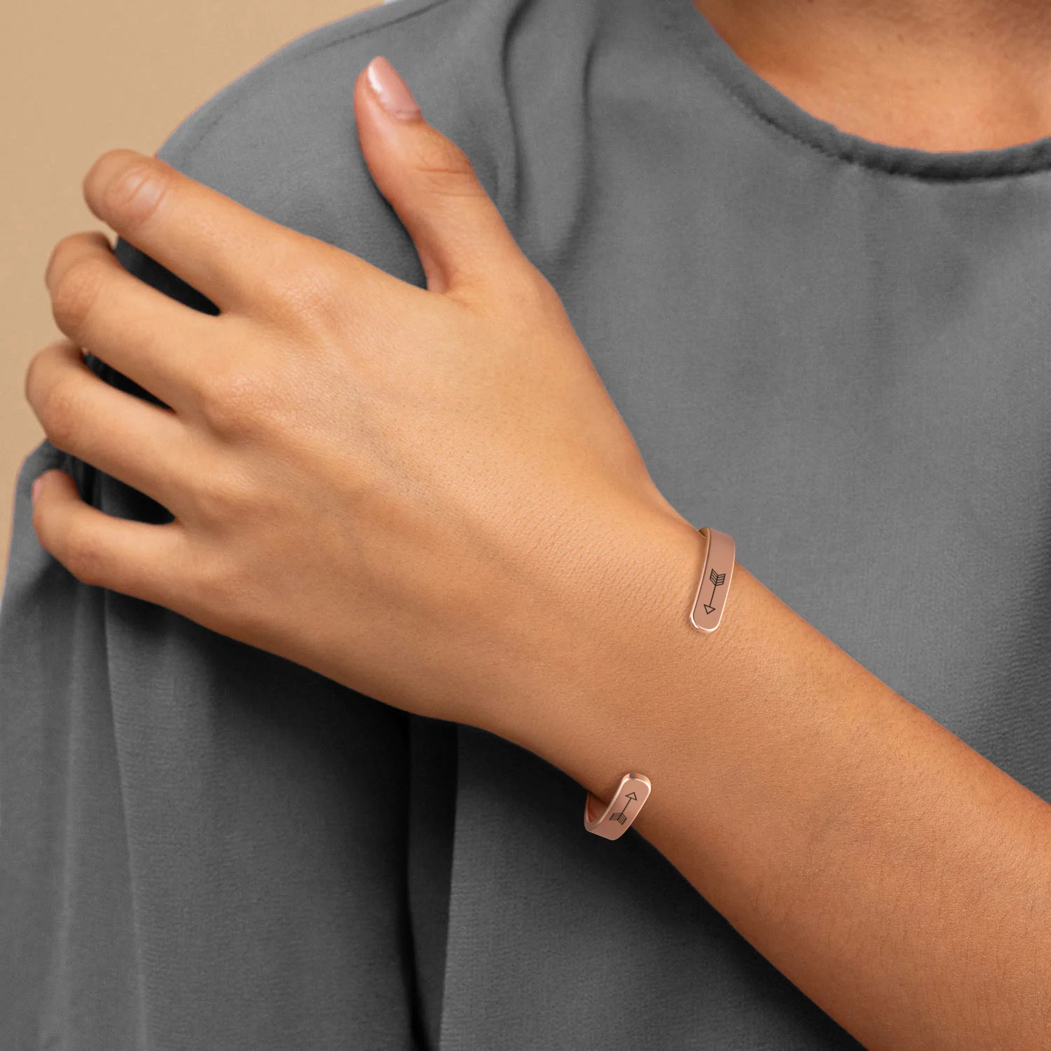 Mama Bear & Her Baby Bears Engraved Cuff Bracelet - Image 52