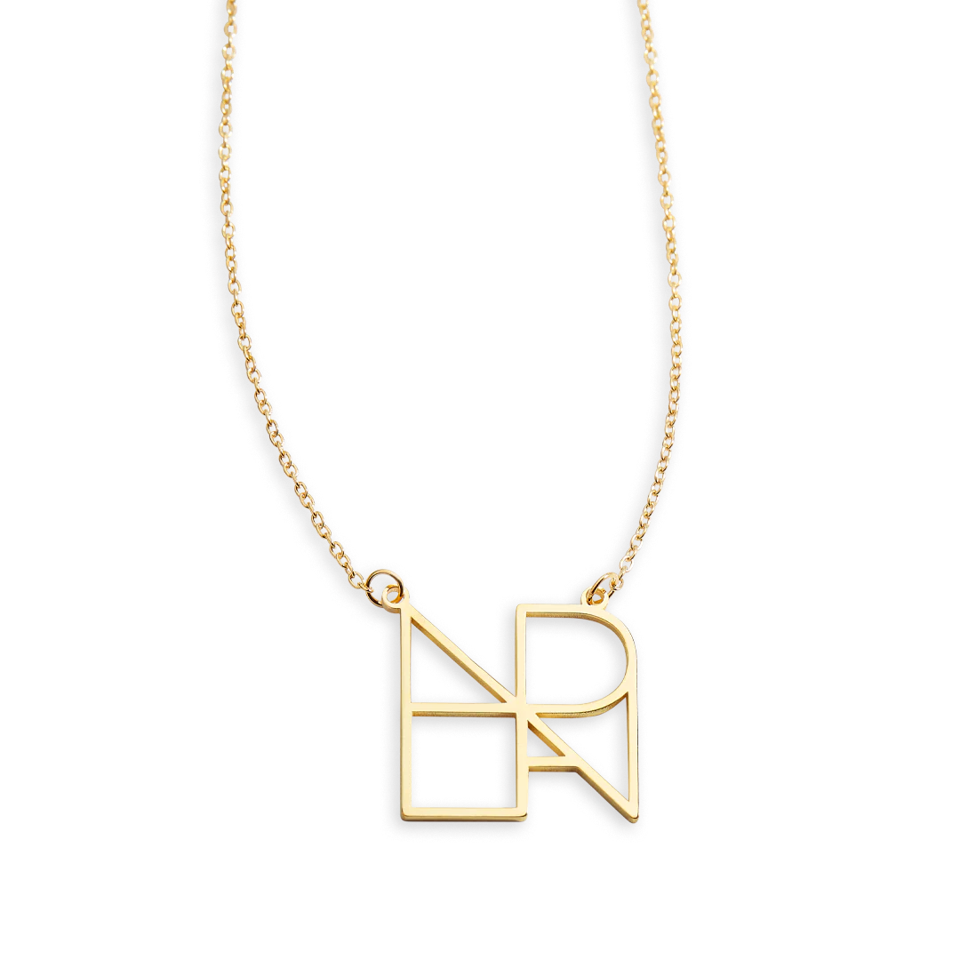 Minimalist Monogram Name Necklace - Image 52