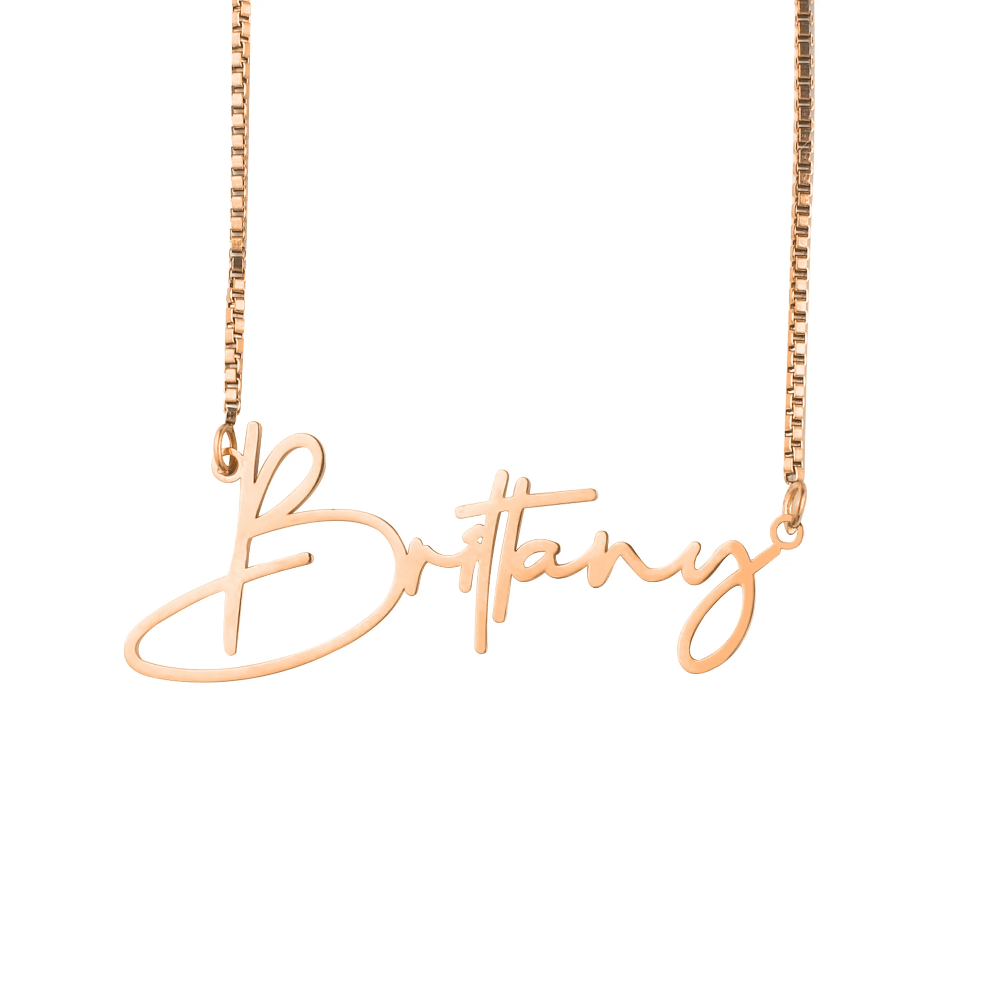Modern Name Necklace - Image 9