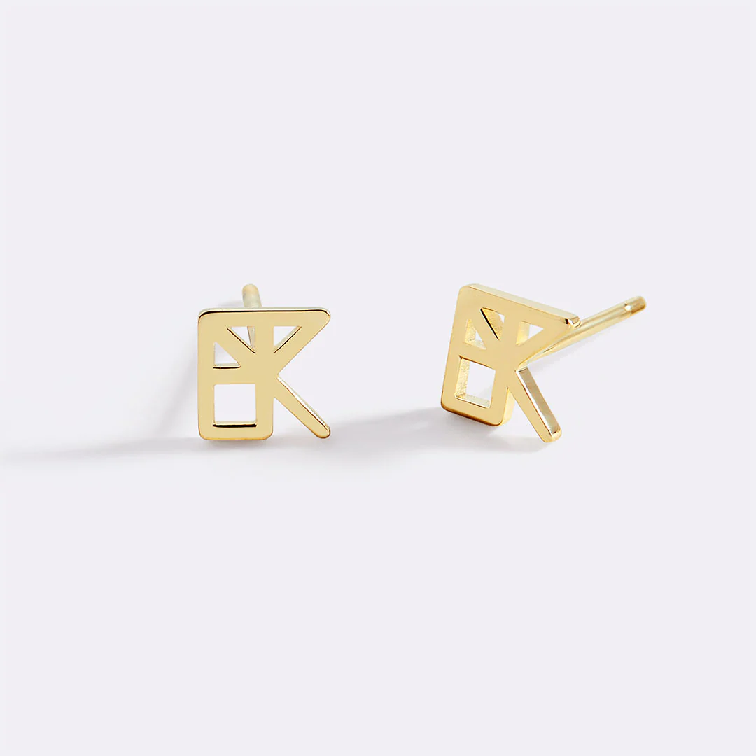 Monogram Name Earrings - Image 24