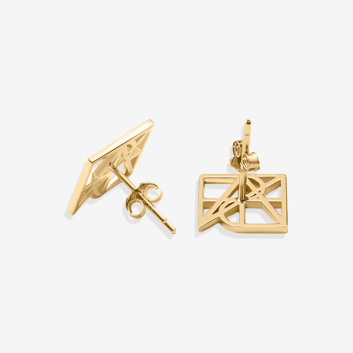 Monogram Name Earrings - Image 36