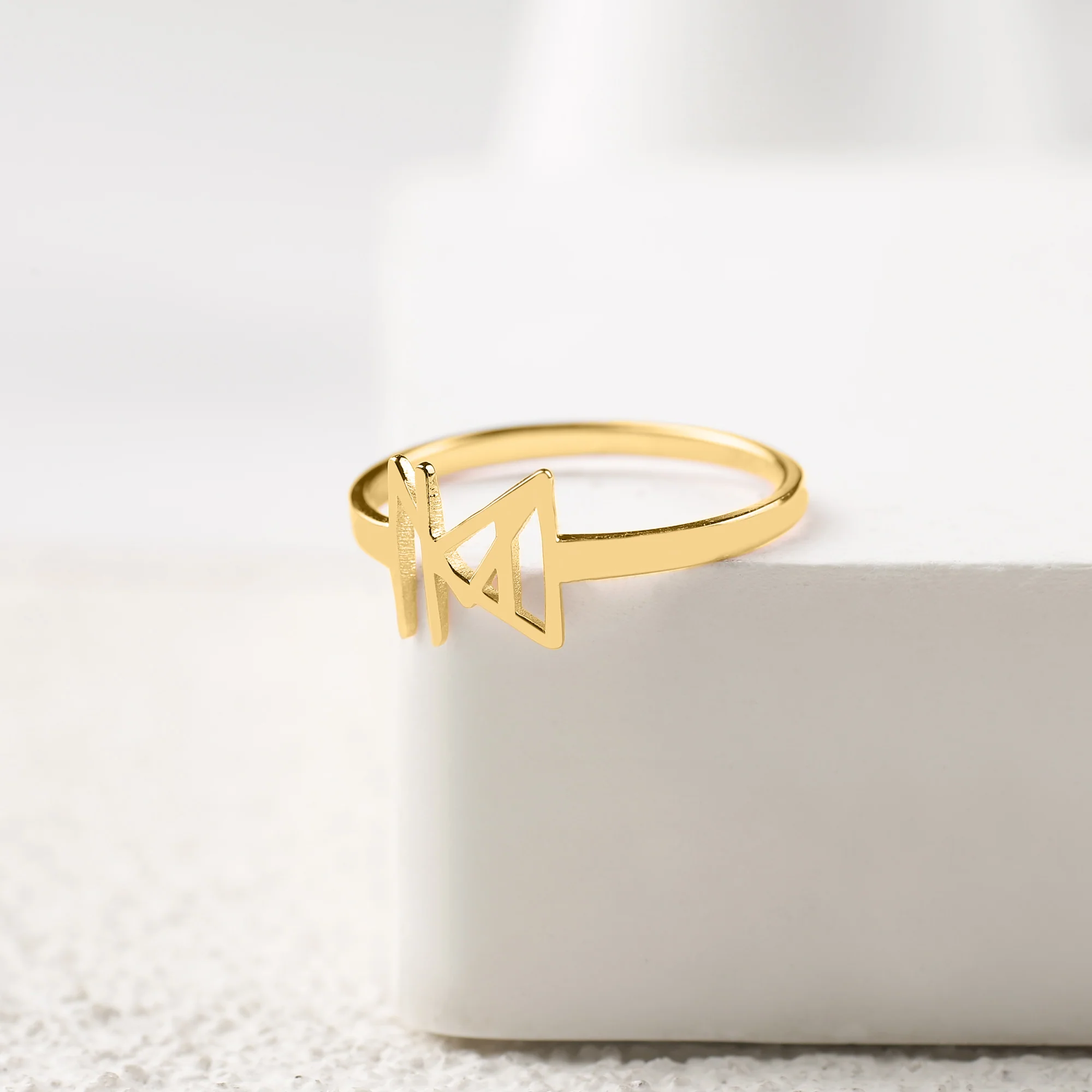Monogram Name Ring - Image 13