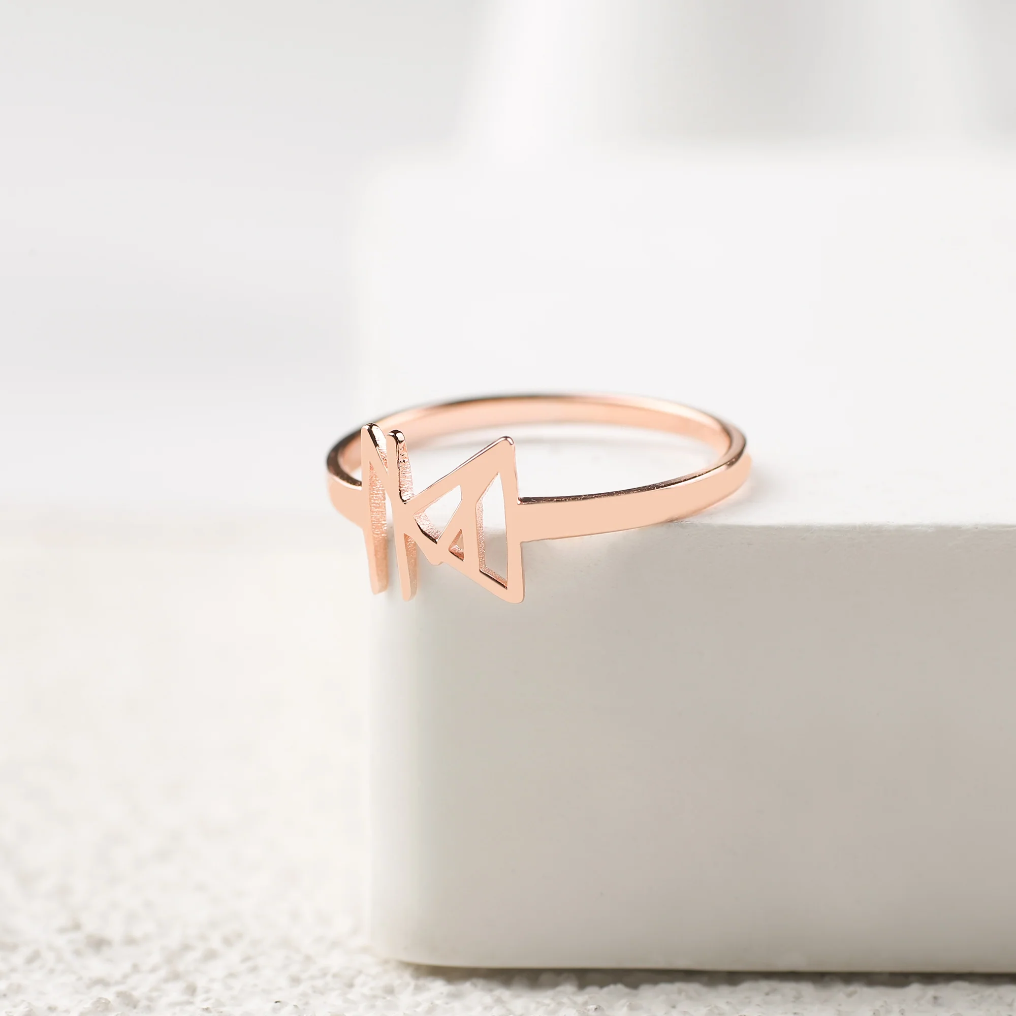 Monogram Name Ring - Image 9