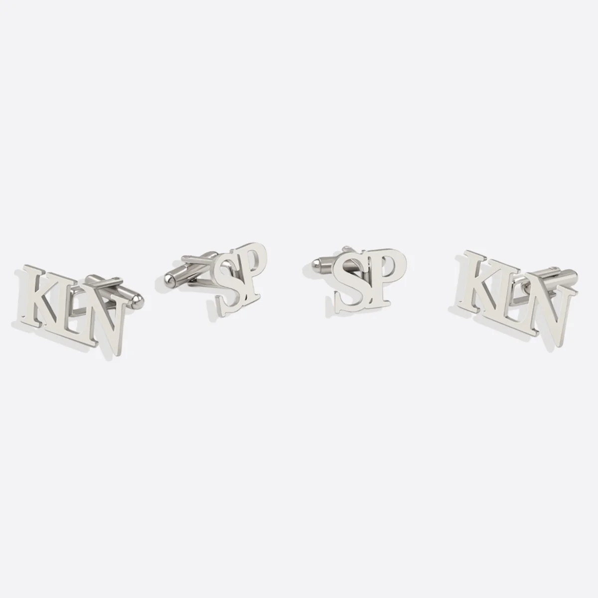 Monogrammed Cufflinks with Initials - Image 57