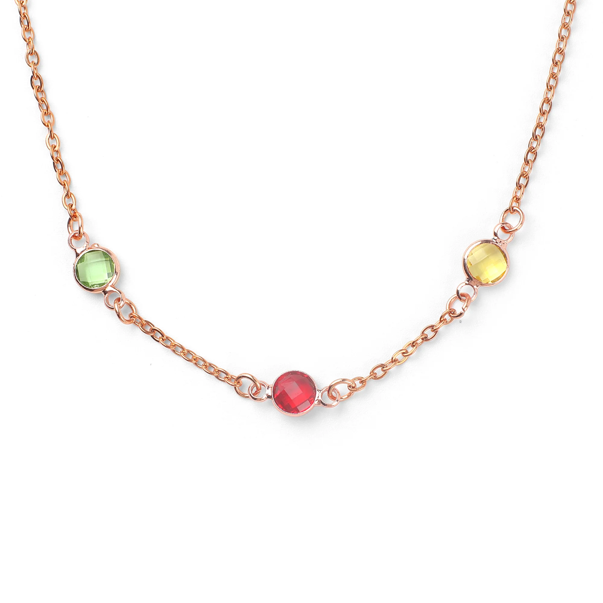 Multi-Stone Birthstone Necklace - Image 12