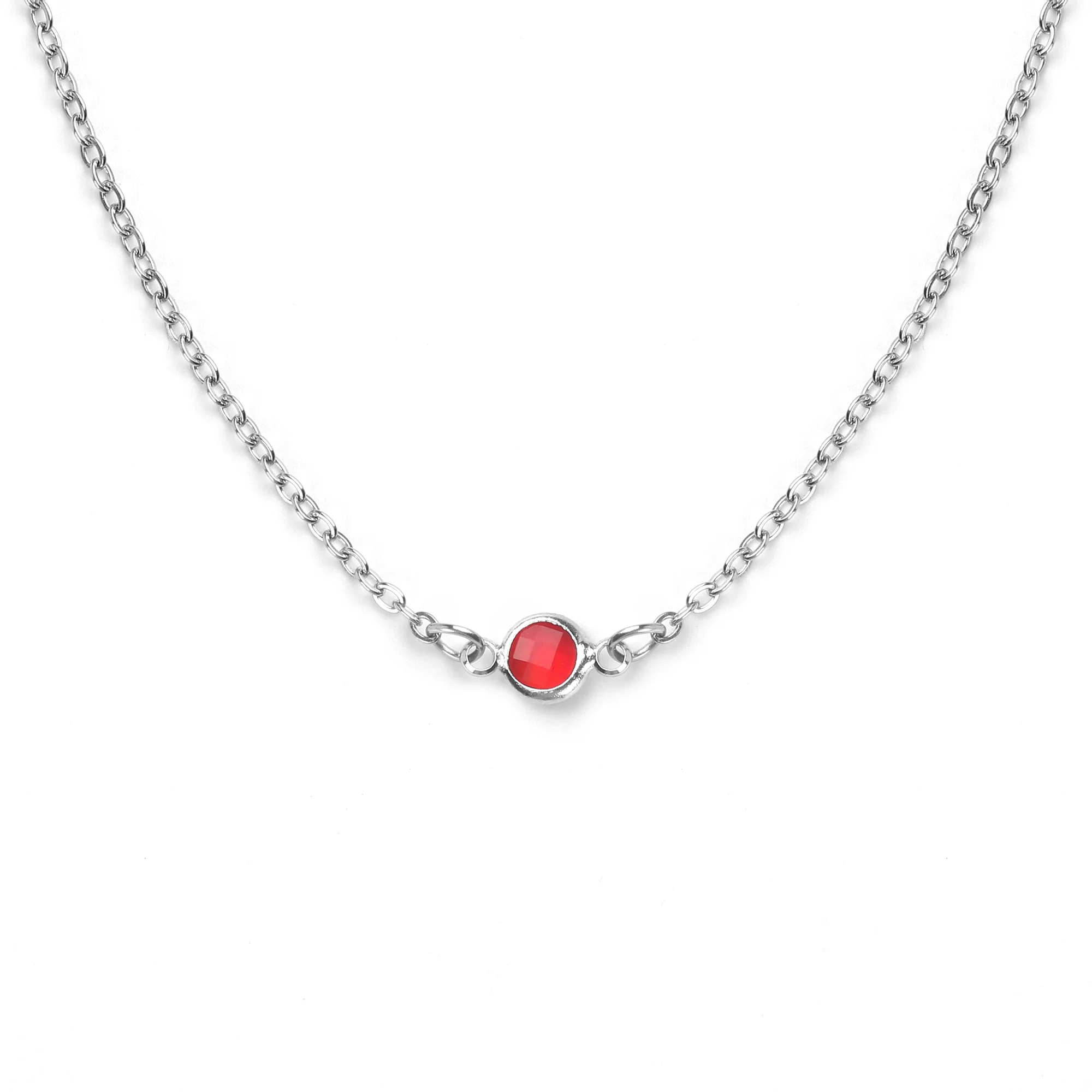 Multi-Stone Birthstone Necklace - Image 8