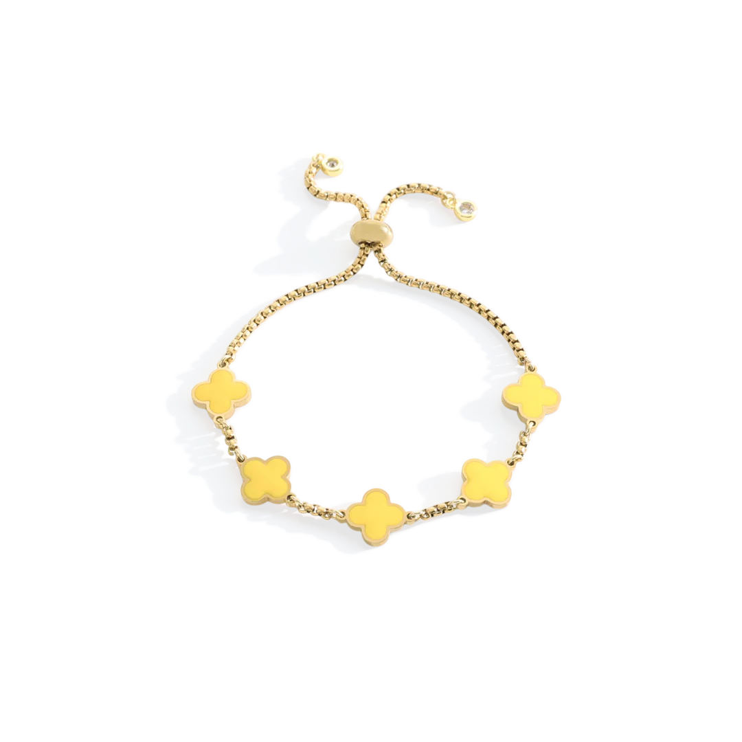 Clover Enamel Bracelet - Image 19