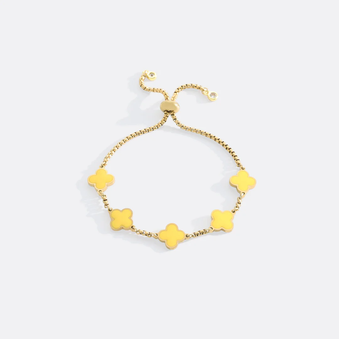 Clover Enamel Bracelet - Image 20
