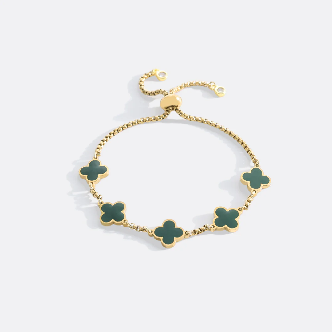 Clover Enamel Bracelet - Image 25