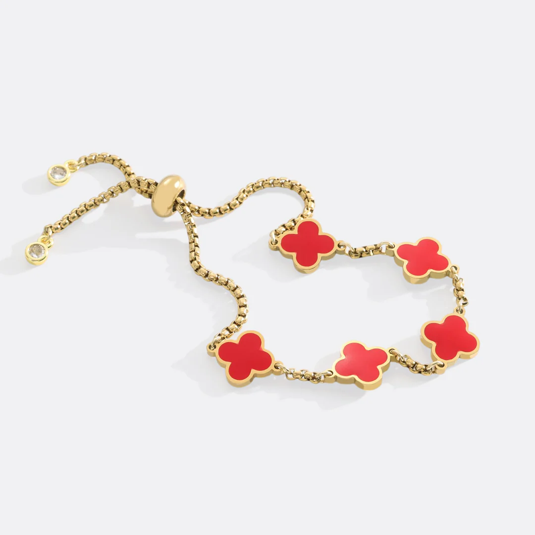 Clover Enamel Bracelet - Image 34