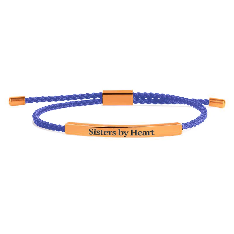 Not Sisters By Blood But Sisters By Heart Inspire Bracelet - Image 34