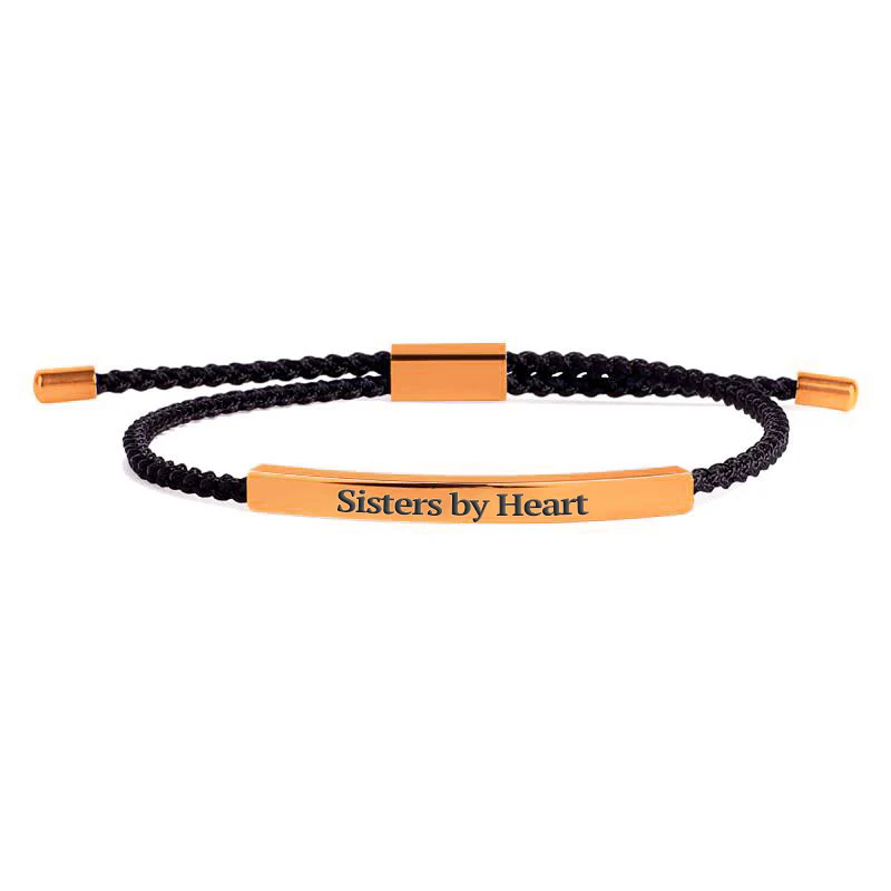 Not Sisters By Blood But Sisters By Heart Inspire Bracelet - Image 9